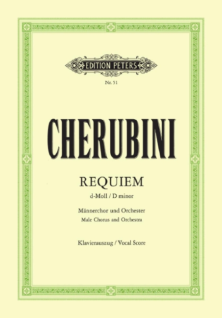 Requiem d minor (Vocal score)