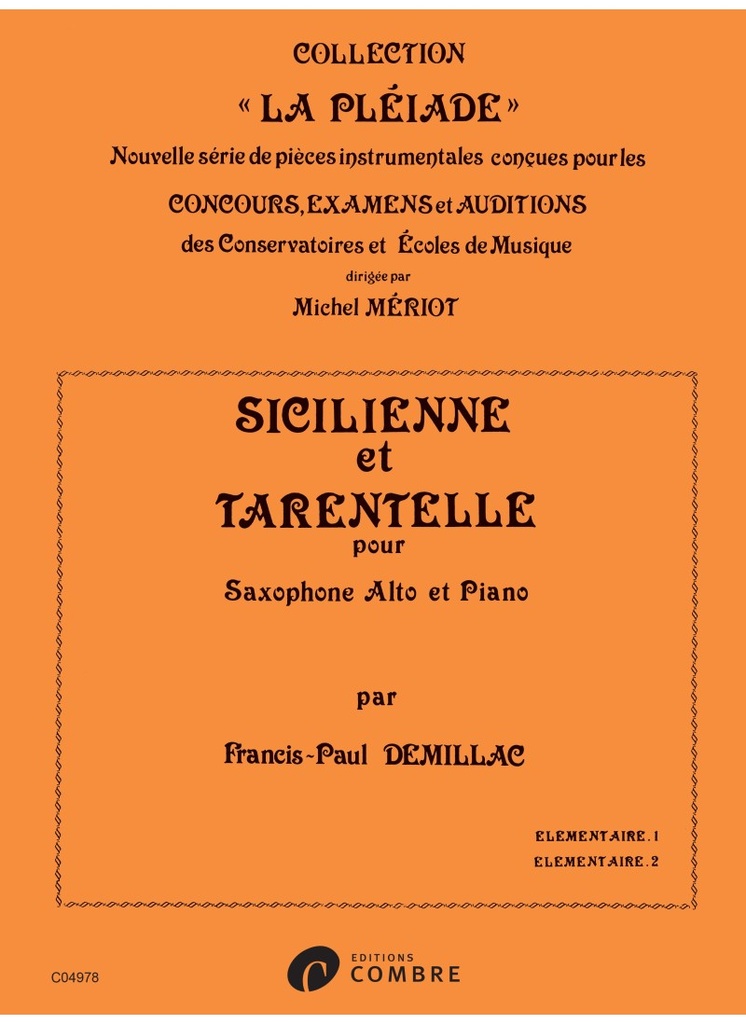 Sicilienne et Tarentelle