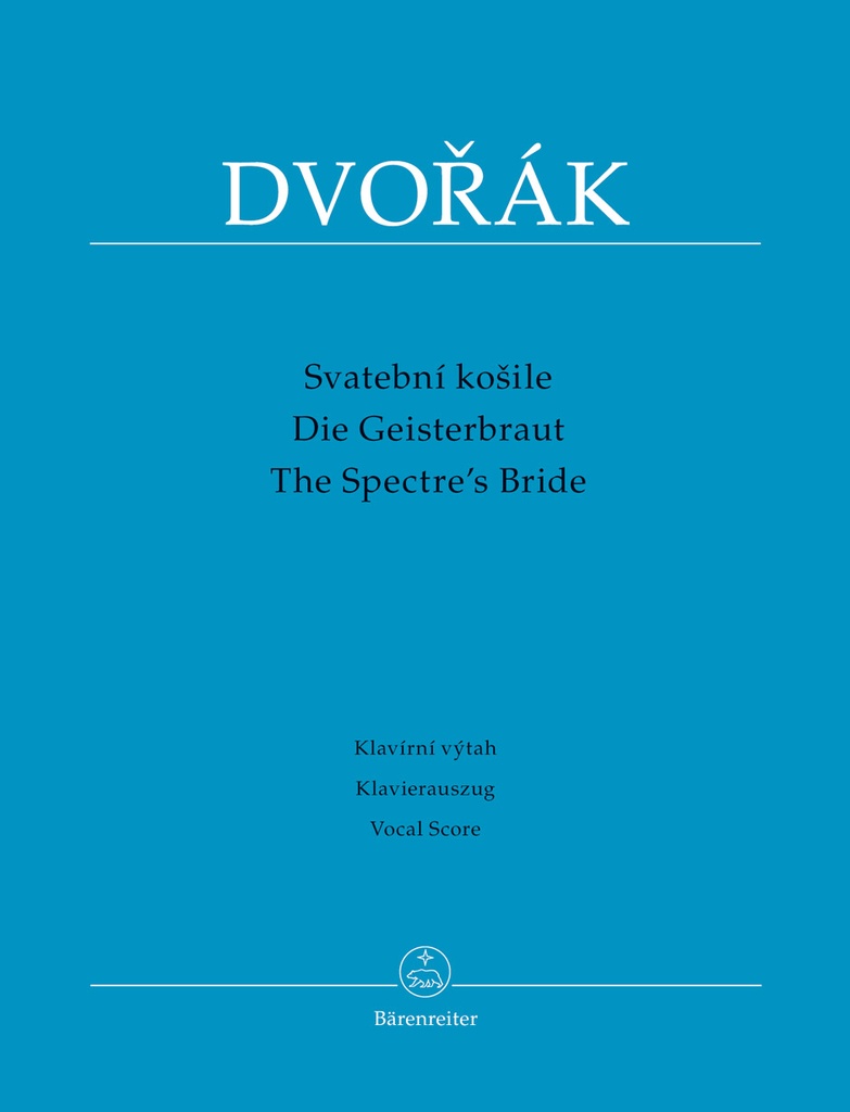Die Geisterbraut - Svatební kosile (Vocal score)