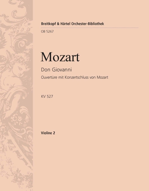 Don Giovanni, KV.527 - Overture with concert close by Mozart (Violin 2)