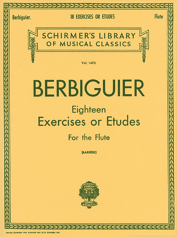 18 Exercices or Etudes