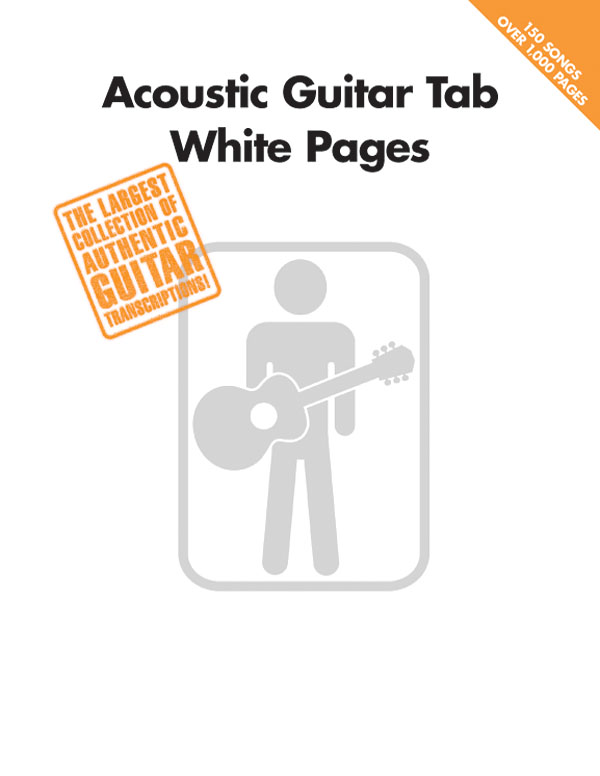 White pages - Acoustic Guitar Tab