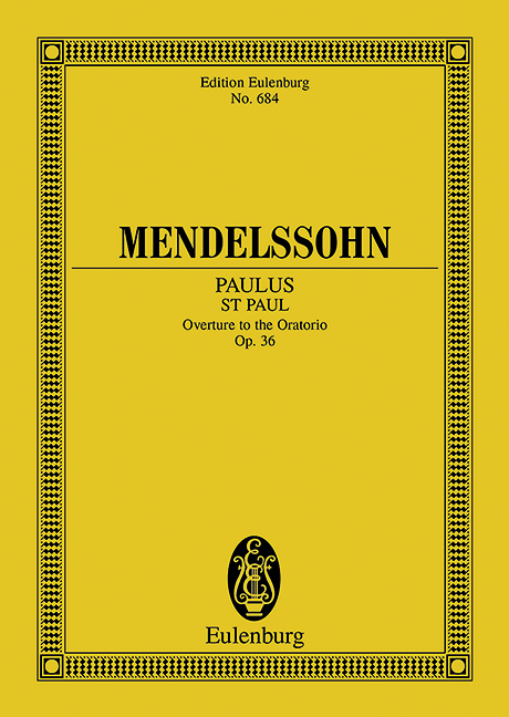 Paulus, Op.36 - Ouverture (Study score)