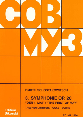 Symphony No.3 in Eb major, Op.20 (Study score)