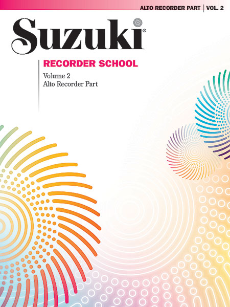 Suzuki Recorder School (Alto) - Vol.2 (Recorder part)