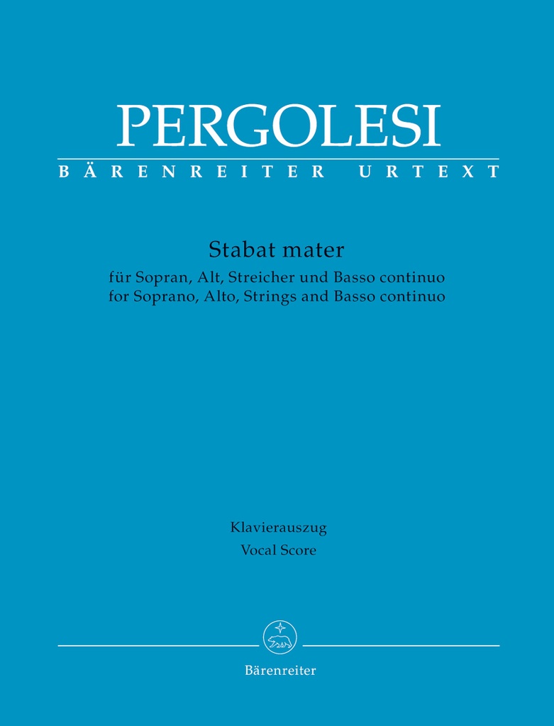 Stabat mater (Vocal score)