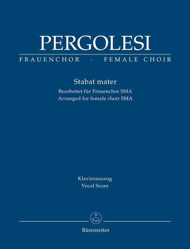 Stabat Mater (Vocal score)