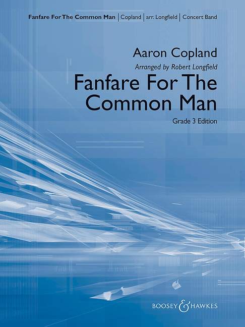 Fanfare for the Common Man (Score and parts - Young band)