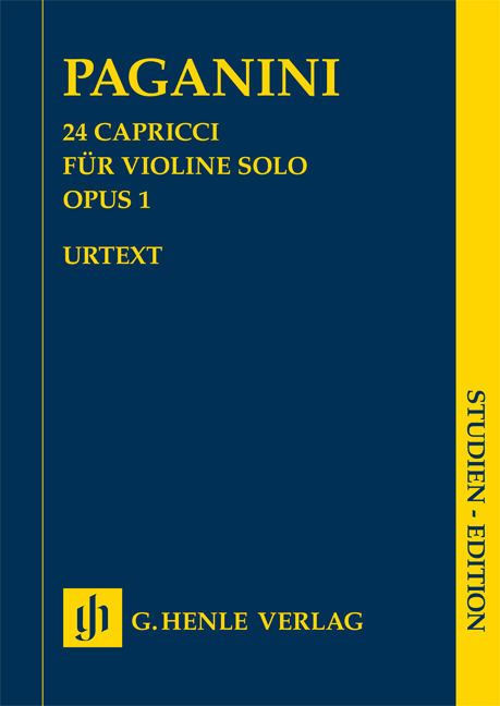 24 Capricci für Violine solo, Op.1 (Study score)