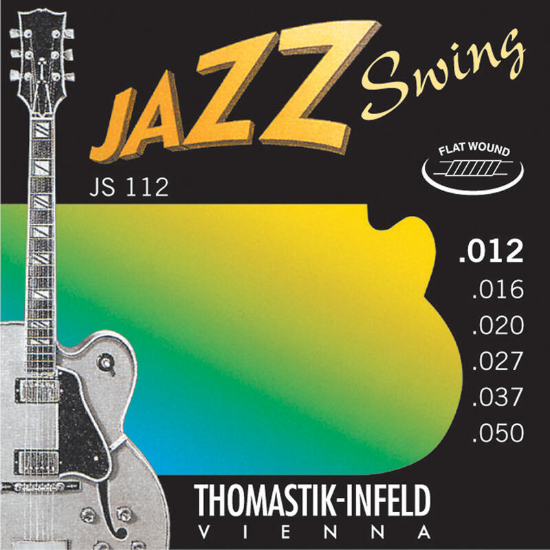 Snaren Jazz Swing Electrische Gitaar (Flatwound - set high)
