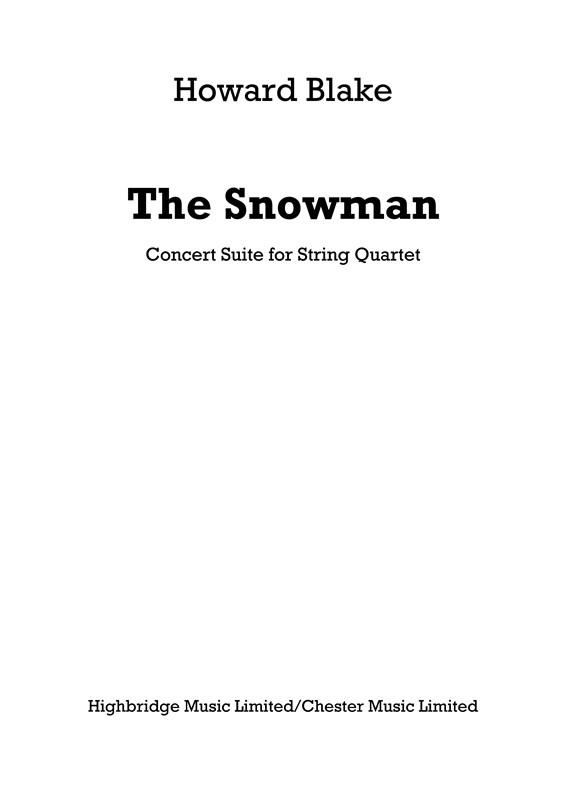 The Snowman: Concert Suite for String Quartet (Score)