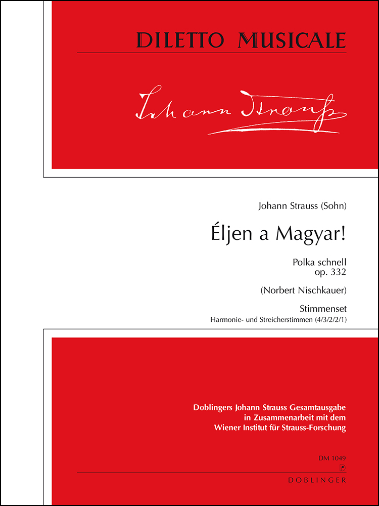 Eljen a Magyar, Op.332 (Set of parts)