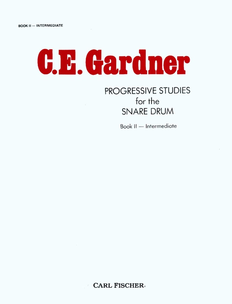 Progressive studies for snare drum - 2