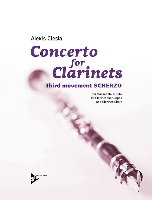 Concerto for Clarinets - Part 3 Scherzo (Score & parts)