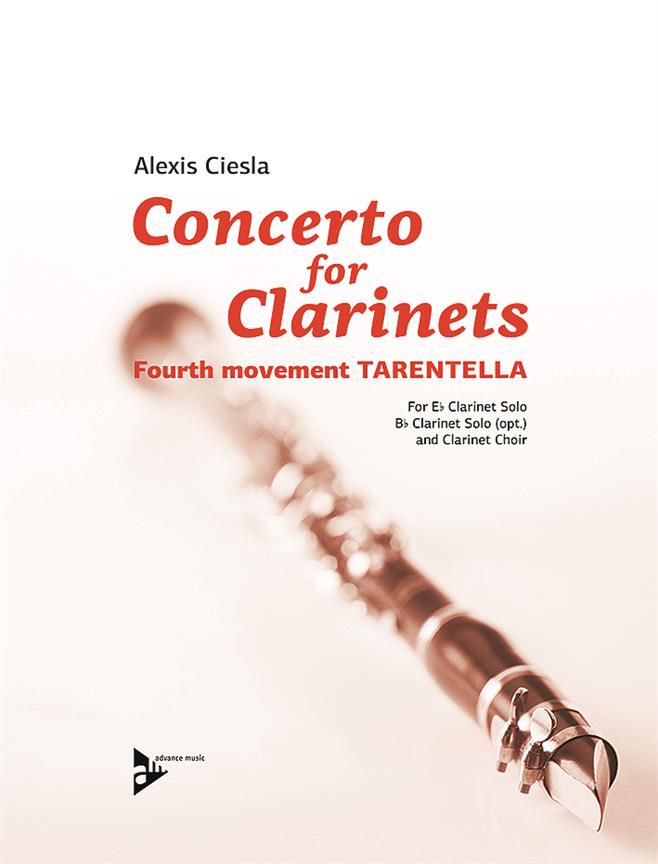 Concerto for Clarinets - Part 4 Tarantella (Score & parts)
