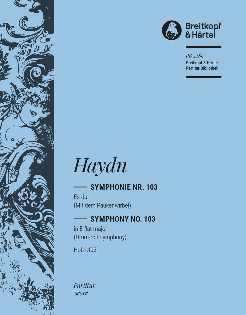 Symphony No.103 in Eb major Hob I:103 (Full score)