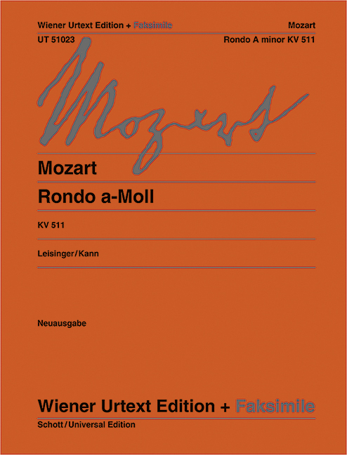 Rondo A minor - KV.511 (Facsimile)