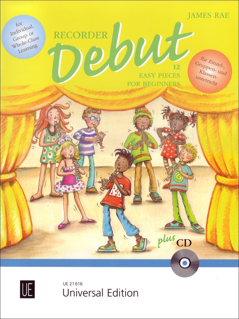 Recorder Debut - 12 Easy Pieces for Beginners