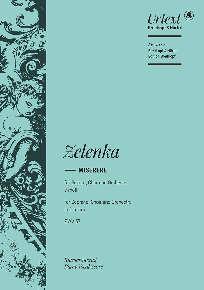 Miserere in C minor, ZWV.57 (Vocal score)