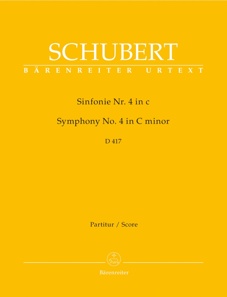 Symphony - No.4, C minor, D.417 Tragic (Full score)