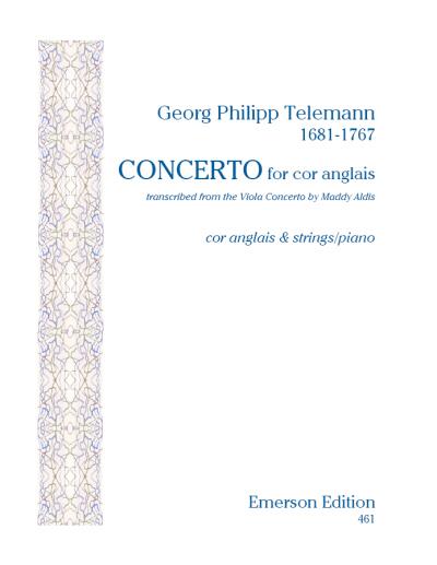 Concerto for cor anglais (From the viola concerto)