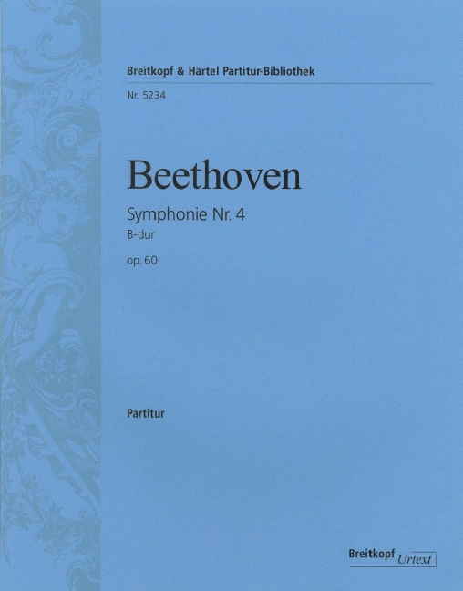 Symphony No.4 in Bb major, Op.60 (Full score)