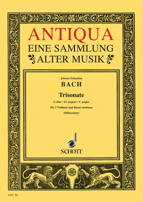Triosonata C major, BWV.1037