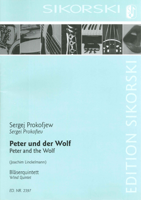 Peter and the Wolf for Woodwind Quintet (Score & parts)