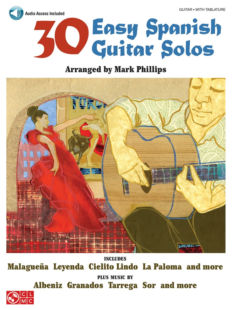 30 Easy Spanish guitar solos
