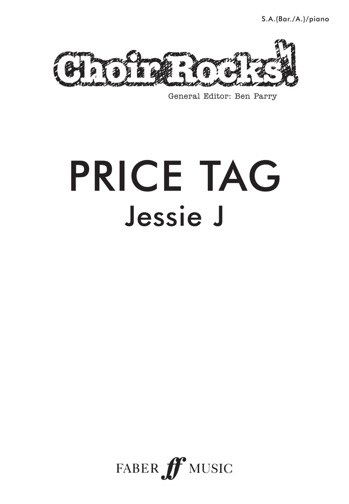 Choir Rocks! - Price Tag (Upper Voices)