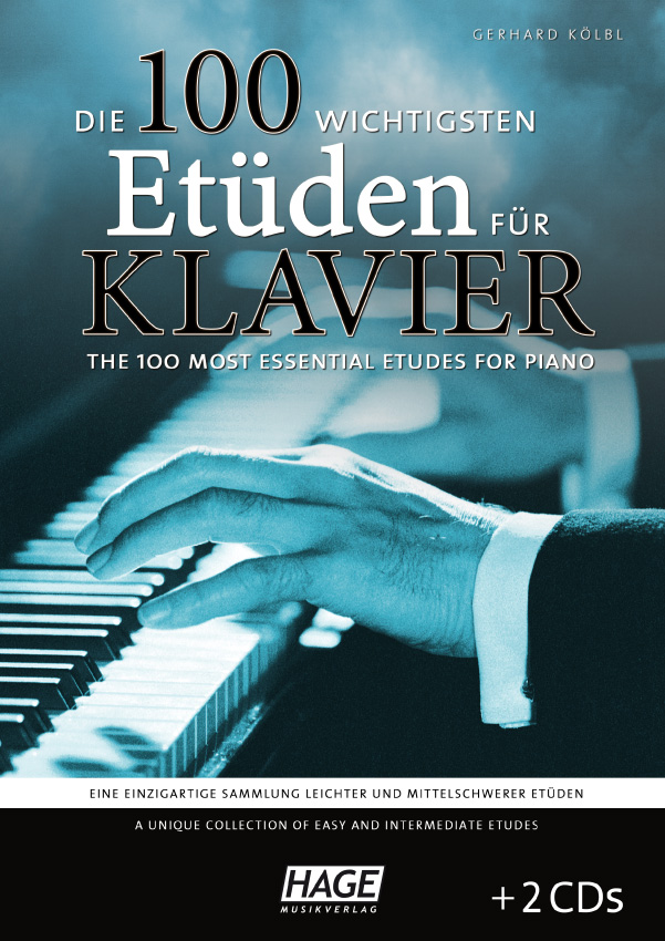 Die 100 wichtigsten Etüden für Klavier (Mit audio download)