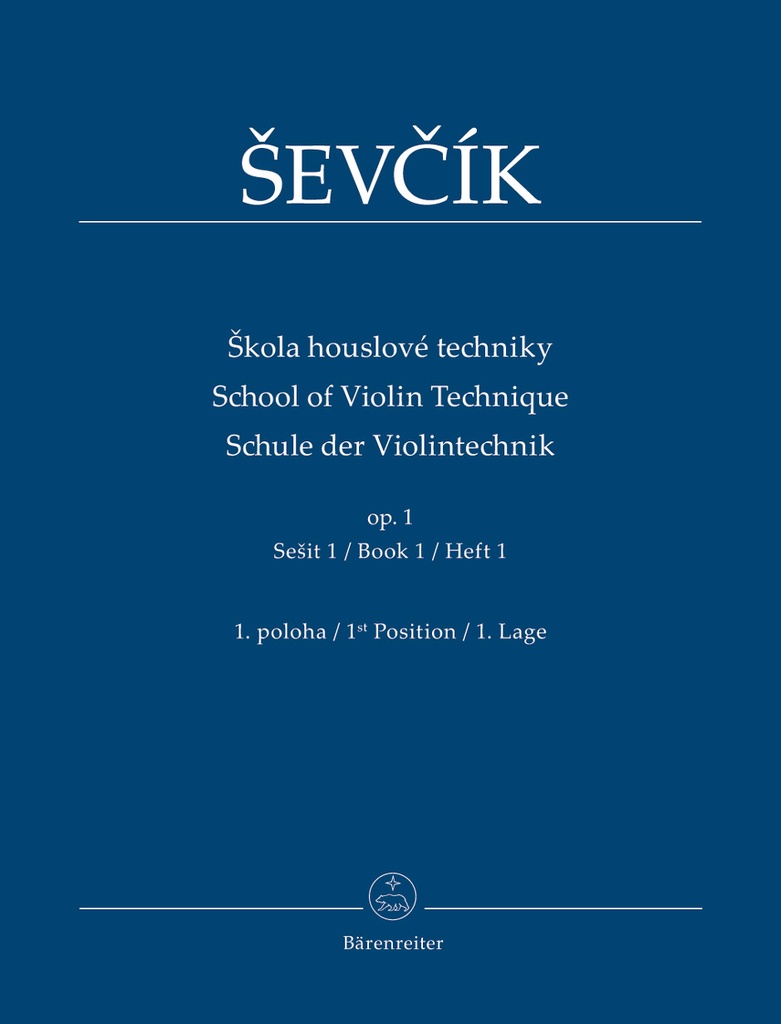 School of Violin Technique, Op.1 - Vol.1