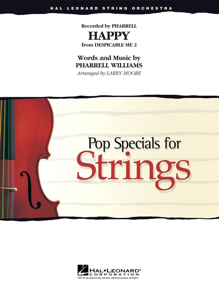 Pop Specials for Strings - Happy (Score & Parts)