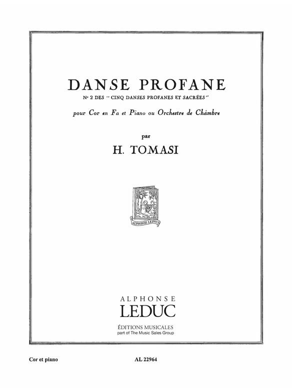 5 Danses Profanes et Sacrées - No.2, Danse Profane