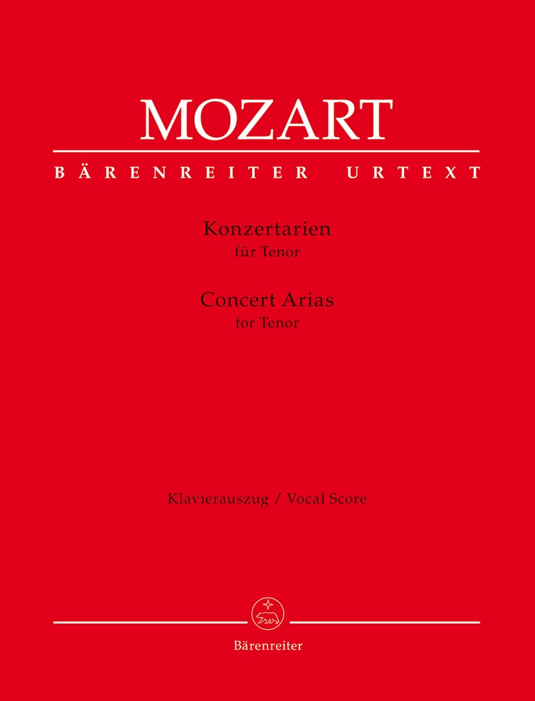 Concert Arias (Tenor - Piano reduction)