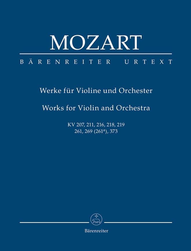 Works for Violin and Orchestra (Study score)