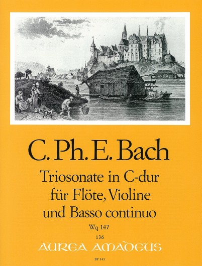 Trio Sonate C Major - Wq.147 (Score & parts)