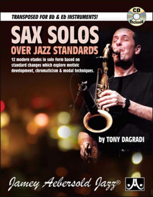 Sax Solos over Jazz Standards