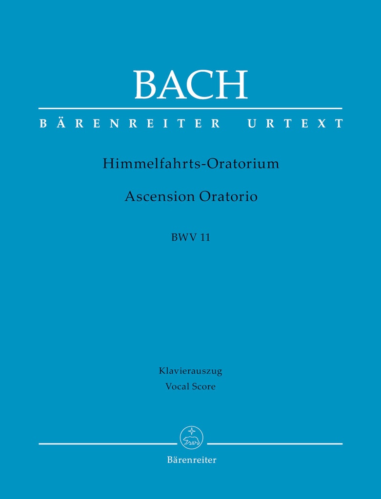Ascension Oratorio, BWV.11 (Vocal score)