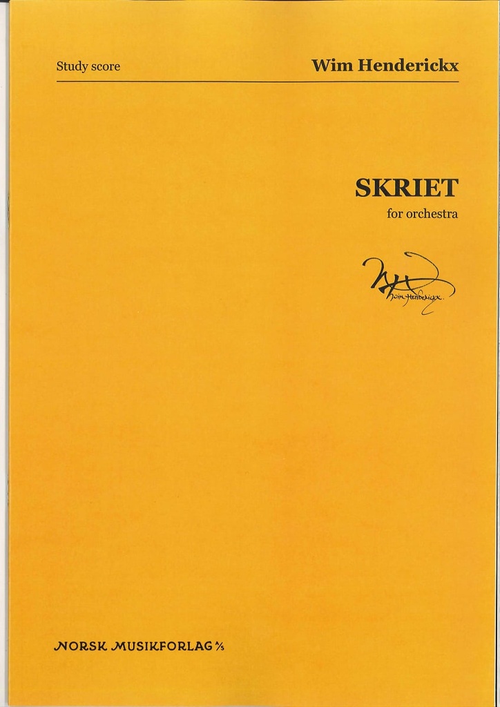 Skriet (Study score)