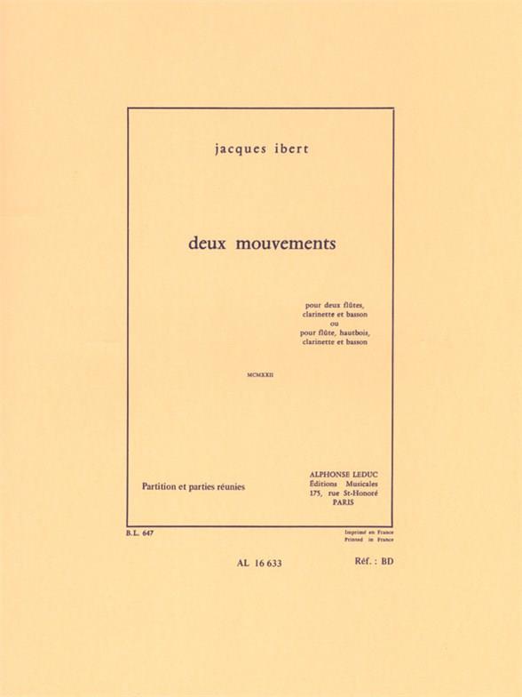 2 Mouvements (Score & parts)