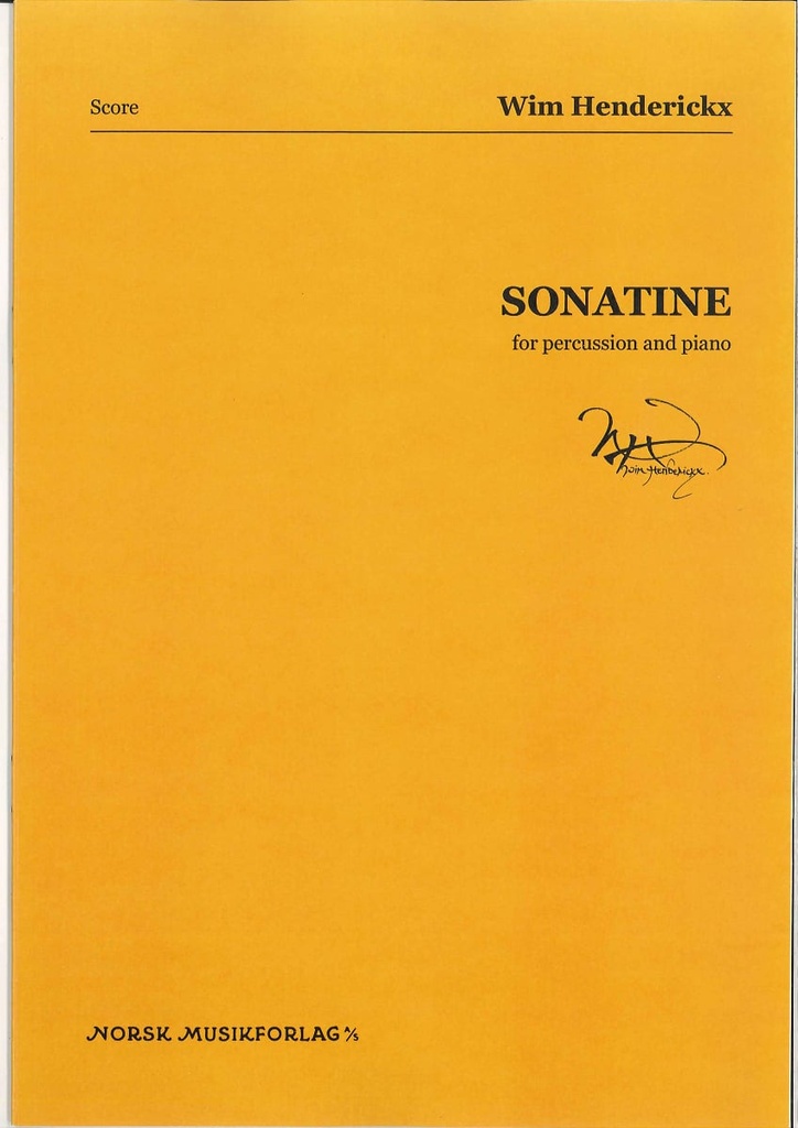 Sonatine (Score & part)