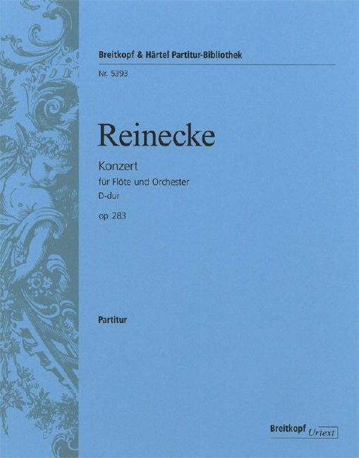 Flute Concerto in D major, Op.283 (Full score)