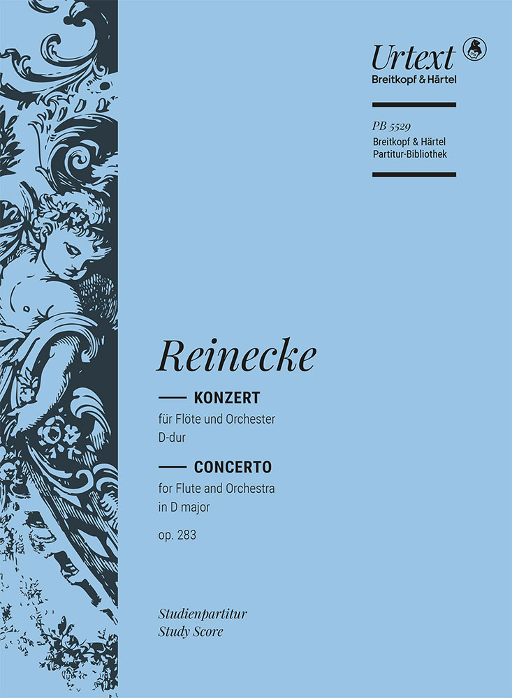 Flute Concerto in D major, Op.283 (Study score)