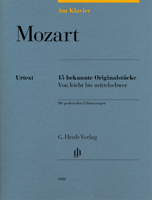 Am Klavier: 15 bekannte Originalstücke