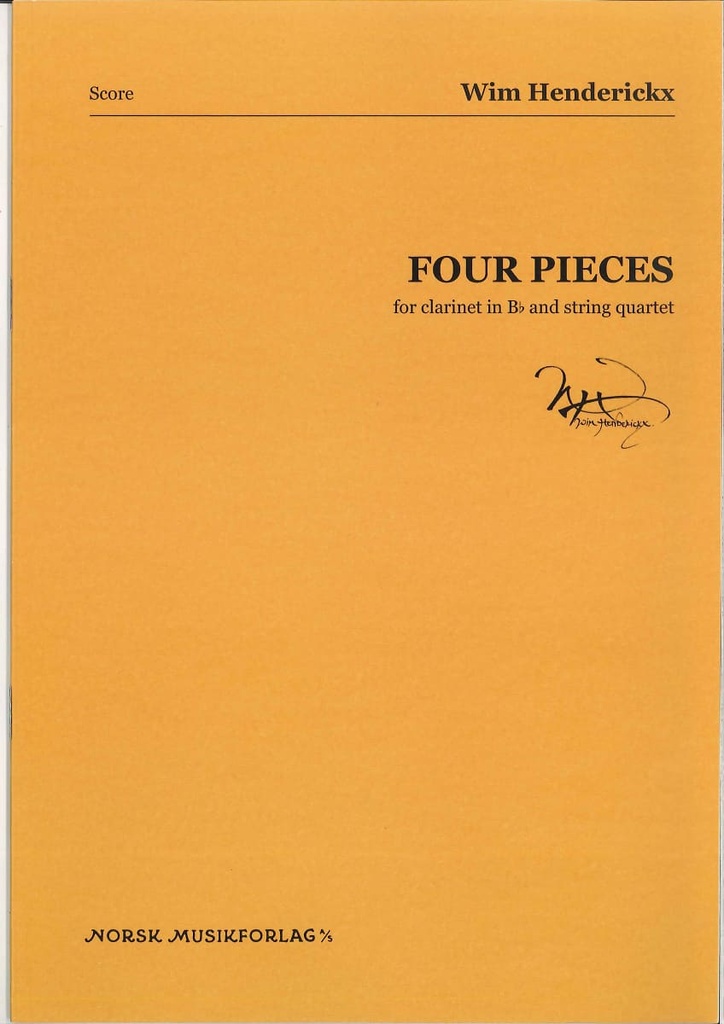 Four Pieces (score)