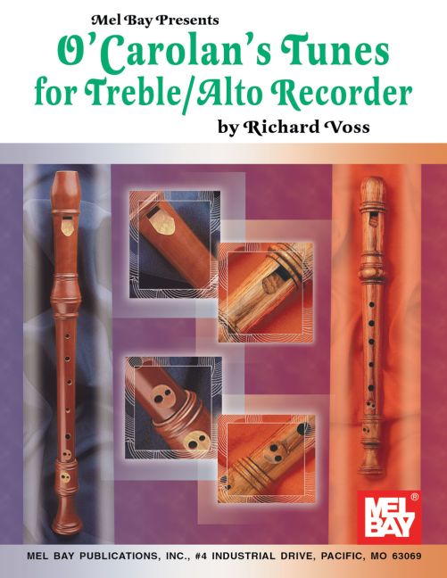 O'Carolan's Tunes For Treble/Alto Recorder