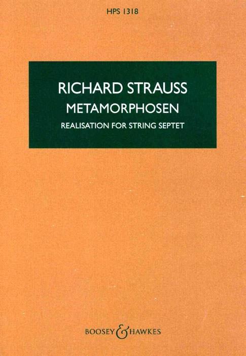Metamorphosen (Study score)