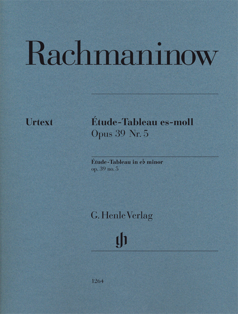 Etude-Tableau es-moll, Op.39/5