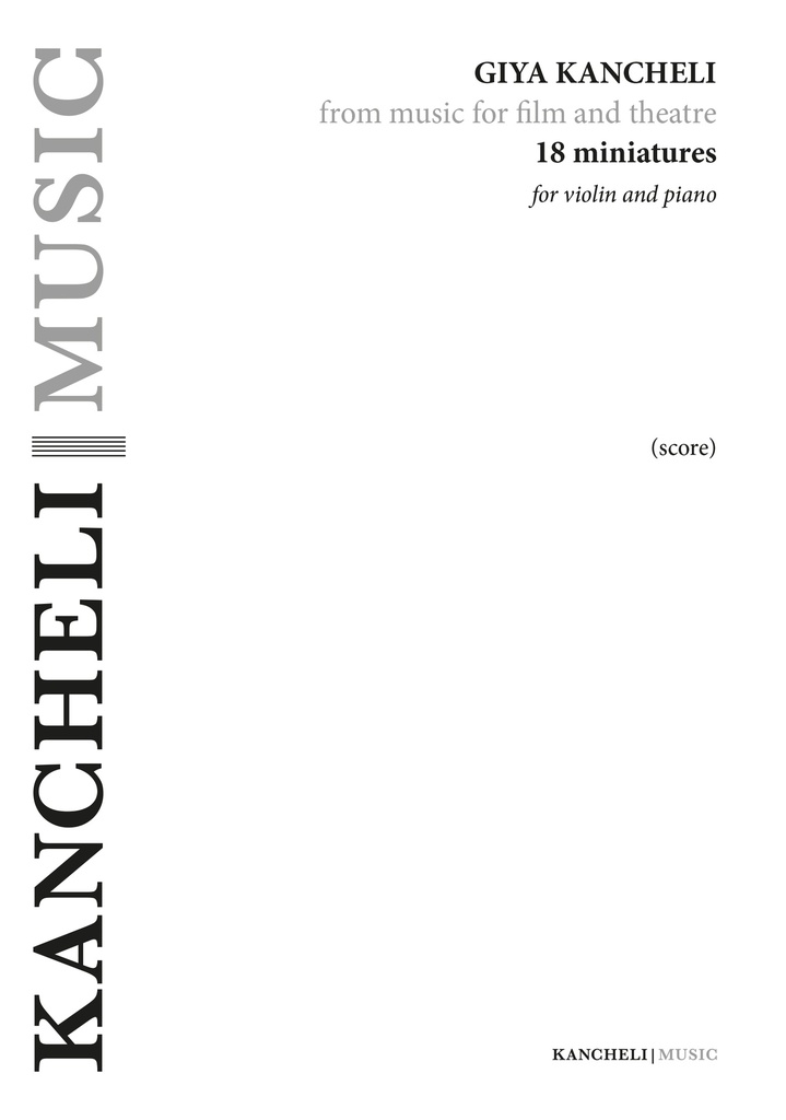 18 Miniatures Based on Music for Film and Theatre